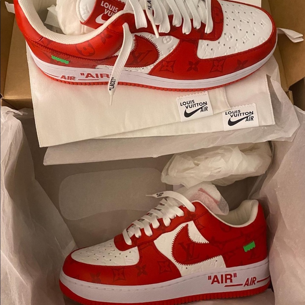 Louis Vuitton Nike Air Force 1 Low
By Virgil Abloh White Red ( Best Offer ) - Picture 2 of 3